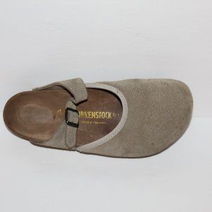 Tan Suede Birkenstock Sandals Size 39/8 Women's German Clog